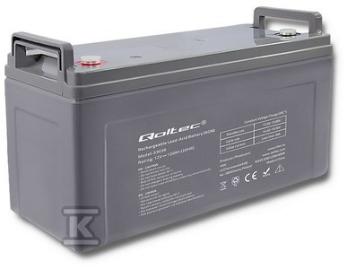 AKUMULATOR AGM 12V 120AH MAX. 1440