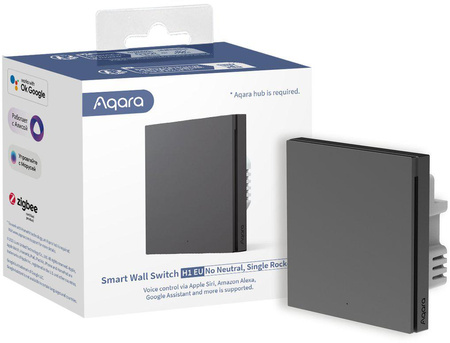 Aqara Smart Wall Switch H1 Szary z przewodem neutralnym