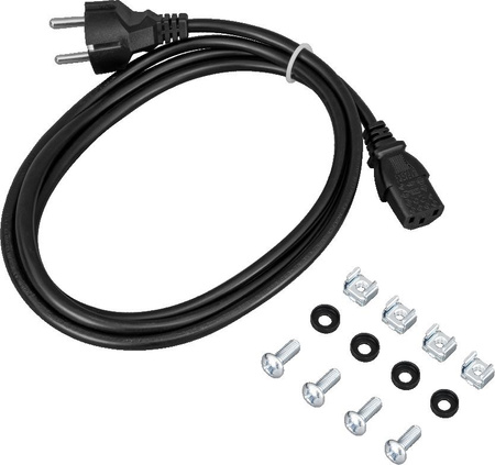 Zestaw buforowy do 8 kamer IP w obudowie Rack BCS Power BCS-UPS/IP8Gb/E-S/RACK5U