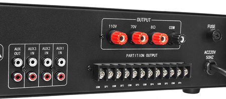 Wzmacniacz HQM1150BT Radio FM/MP3 150W