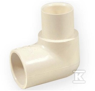 KOLANO NYPLOWE 90ST KW/KZ 3/4" PVC-C