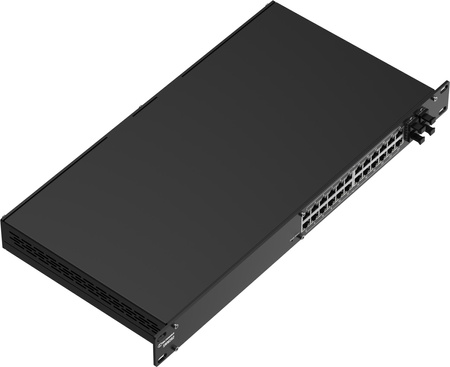 Teltonika SWM282 switch przemysłowy 24xGE 4xSFP 24xPoE+ (SWM282000200)