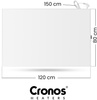 Panel grzewczy IR CRONOS Synthelith PRO CRP-980TWP White