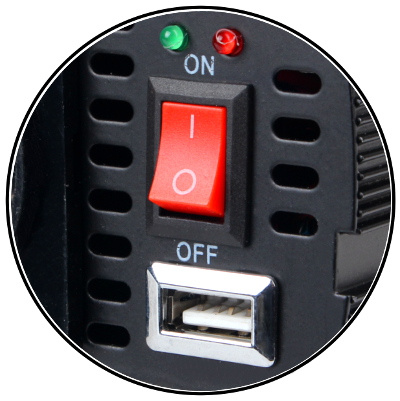 Przetwornica Volt Polska IPS-500 PLUS 12V / 230V 350/500 W