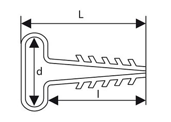 UCHWYT WBIJANY DO PRZEWODÓW PŁASKICH UWP-4 (100szt.)