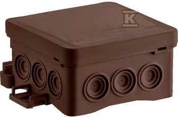 PUSZ.N/T NS6 85X85X40 IP54 FASTB.H.BRĄZ