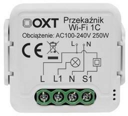 Moduł OXT mini przekaźnik 1 obwód WiFi TUYA T221