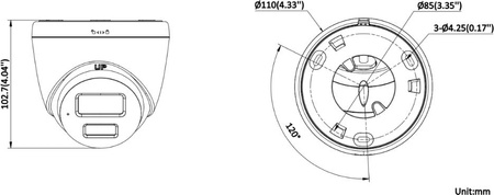 Kamera IP hikvision DS-2CD1383G2-LIUF/SL 4mm pl