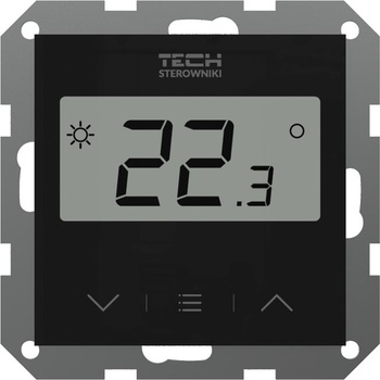 Bezprzewodowy regulator pokojowy czarny F-8Z Tech Sterowniki