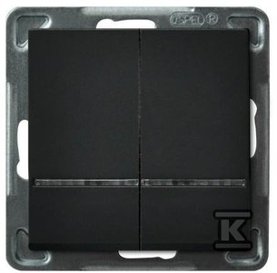 ŁĄCZ.2-GR.ŚWIECZ.POD.P.CZARNY MET.SON