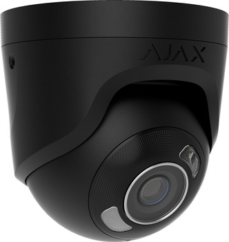 Ajax kamera hl - kopułka (metalowa) turretcam (8 Mp/2.8 mm) (8EU) - czarny