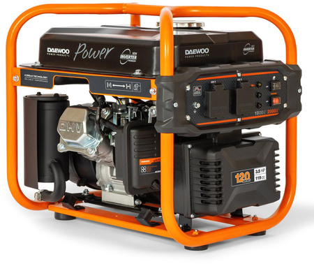 Agregat Prądotwórczy Daewoo Inwertorowy GDA 2500i 2.0kW + GENERATOR OIL SAE 10W-30 DWO 600