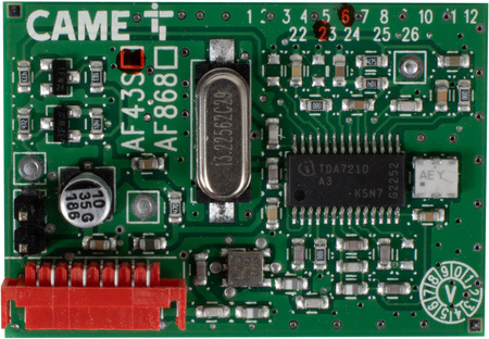 Zestaw came bxv 4 plus top do bram przesuwnych (8K01MS-041)
