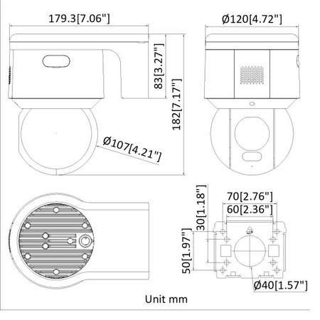 Kamera IP hikvision DS-2DE3A400BW-DE F1 T5 pl