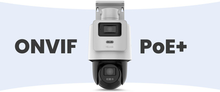 Kamera IP Hilook PTZ-D4 dualna 8MP (4MP + 4MP)