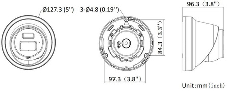Kamera IP Hikvision DS-2CD2343G2-LIZ2UY(2.8/4mm)/BLACK
