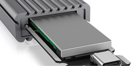 Obudowa IcyBox  IB-1817M-C31 Type-C na PCIe NVMe M.2