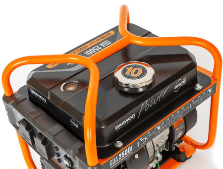 Agregat Prądotwórczy Daewoo Inwertorowy GDA 2500i 2.0kW + GENERATOR OIL SAE 10W-30 DWO 600
