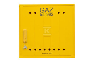 SZAFKA GAZOWA o wymiarach 0, 58 x 0, 25 x 0, 6 m IOBG-48210-07-529-H