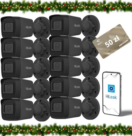 Kamera IP Hilook by Hikvision tuba 4MP IPCAM-B4-P Black Opakowanie zbiorcze 10szt.