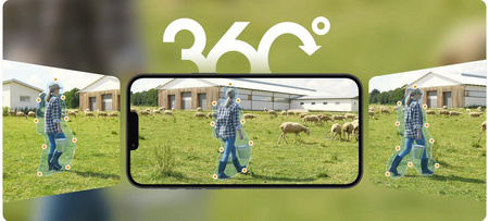 Kamera IP Imou AOV PT KIT 2.4GHz Wi-Fi i 4G 5MPx z panelem solarnym z kartą pamięci 64GB