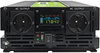 PRZETWORNICA NAPIĘCIA Green Cell PowerInverter LCD 12V / 230V 2000W/4000W CZYSTA SINUSOIDA