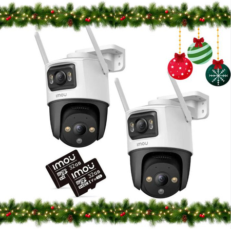 Kamera IP Imou Cruiser Dual 10MP z kartą pamięci 128GB