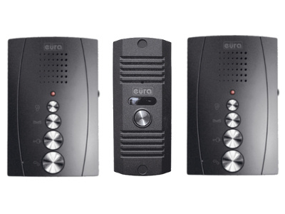 Domofon EURA ADP-12A3 "INVITO" głośnomówiący, bezsłuchawkowy