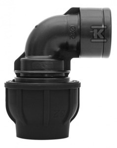 KOLANO ZACISK.PP 90ST.110X4" GW DO PE