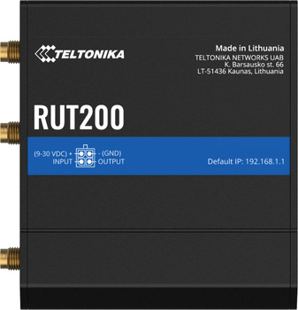Teltonika RUT200 router przemysłowy 4G / LTE (RUT200000000)