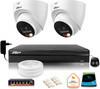Zestaw monitoringu IP Dahua 2 Kamery IP 8mpx 4K dysk twardy