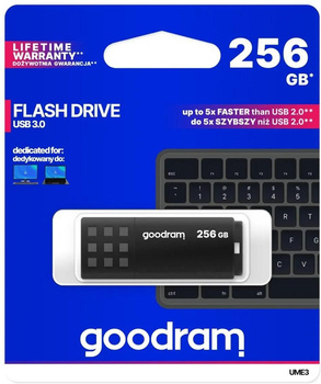 Pendrive goodram UME3 256GB usb 3.0 czarny