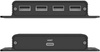 Unitek Przedłużacz USB-C na 4× USB-A przez Ethernet, zasięg do 150 m 480Mbps