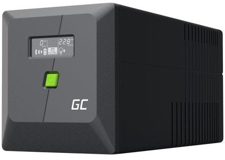 UPS ZASILACZ AWARYJNY Greencell PowerProof 750VA 480W LCD CZYSTA SINUSOIDA