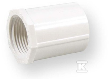 ZŁĄCZKA Z GWINTEM NAKR KW/GW PVC 1 1/4