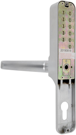 Klamka Eura z szyfratorem mechanicznym, nie wymaga zasilania