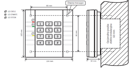Kontroler dostępu ROGER PR302