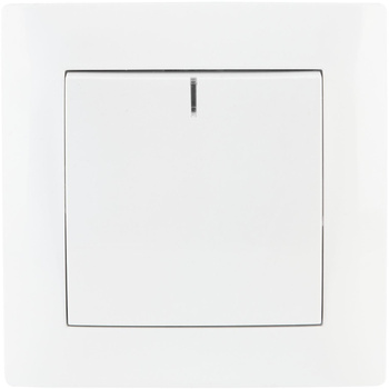 Łącznik pojedynczy z podświetleniem VCX WESA LC 03 Biały