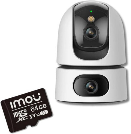 Kamera IP Imou Ranger Dual 10MP z kartą pamięci Imou 64GB