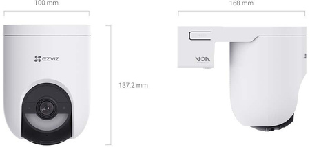 Kamera IP Ezviz HB8c Lite bateryjna PT Wi-Fi 4MP