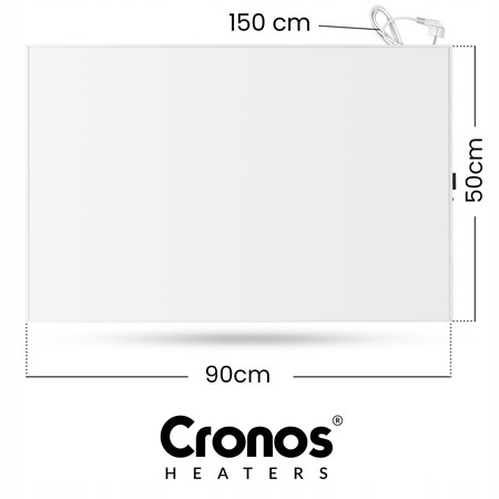 Panel grzewczy IR CRONOS Synthelith PRO CRP-500TWP White