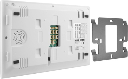 Wideodomofon Eura VDP-99C5 czarny, WiFi, RFID, TUYA