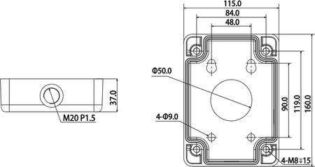 Adapter Dahua PFA120