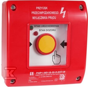 PPOŻ WYŁ.PRĄDU  PWP1-W01-B-11-2LED7\M