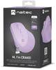 Mysz komputerowa Natec Crake 2 Pure Lavender 2400DPI bezprzewodowa