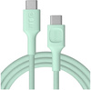 KABEL USB-C / USB-C Greencell PowerStream 200cm PD 100W zielony w oplocie
