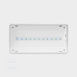 OPR.EXIT M ECO LED IP65 3W 1H 1-ZAD.AT