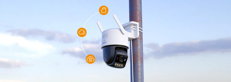 Kamera IP Imou Titan Pro 6MP Aurora Wi-Fi PoE z chmurą Imou Protect na rok