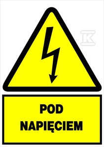 NO 105X140S TABLI.(POD NAPIĘCIEM) NAKLE