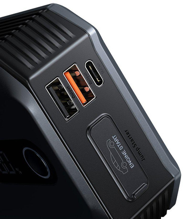 Powerbank Booster Baseus Max Car Jump Starter CGNL020001 20000mAh 12V 2000A + Kable Krokodylki